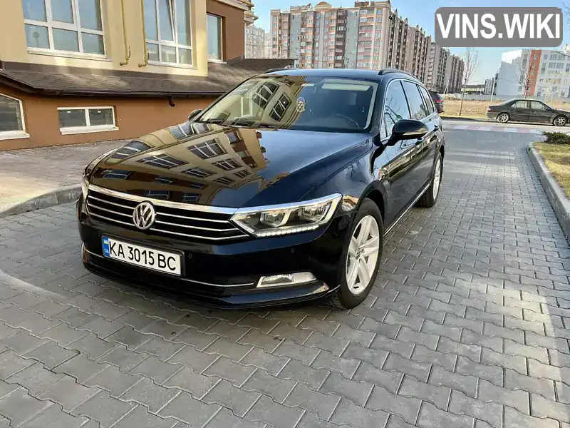 Универсал Volkswagen Passat 2015 1.97 л. Автомат обл. Киевская, Киев - Фото 1/21