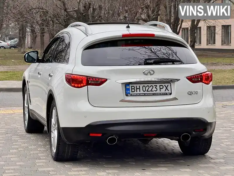 JN1TDNS51U0540078 Infiniti QX70 2013 Внедорожник / Кроссовер 2.99 л. Фото 6