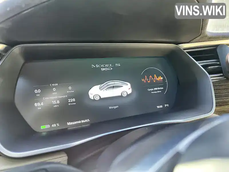 5YJSA1V26FF097950 Tesla Model S 2015 Ліфтбек  Фото 6