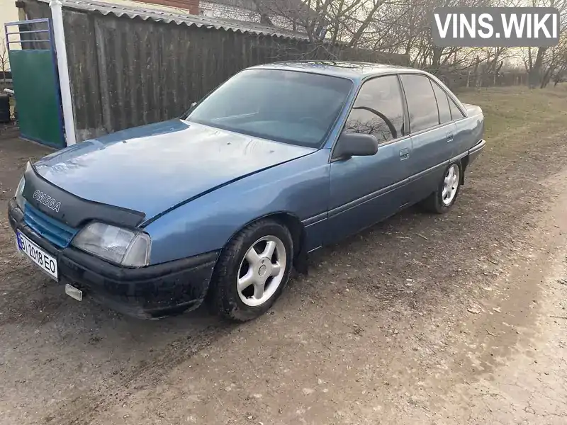 Седан Opel Omega 1988 2 л. Автомат обл. Полтавская, Лубны - Фото 1/8