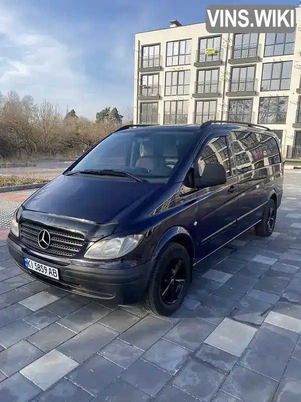 Мінівен Mercedes-Benz Vito 2004 2.2 л. Ручна / Механіка обл. Київська, Буча - Фото 1/15