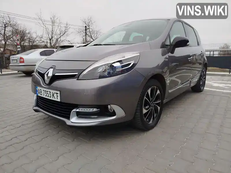 Мінівен Renault Scenic 2016 1.6 л. Ручна / Механіка обл. Вінницька, Вінниця - Фото 1/21