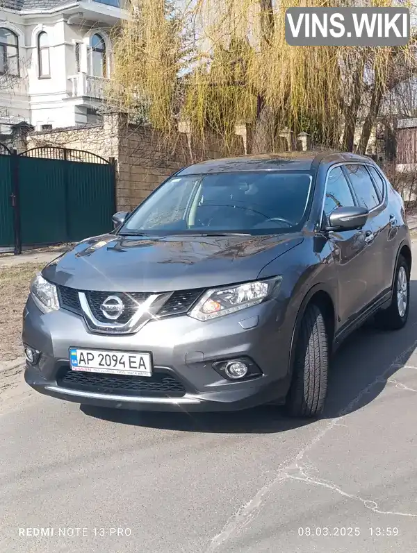 JN1TCAT32U0059146 Nissan X-Trail 2017 Внедорожник / Кроссовер 1.6 л. Фото 1