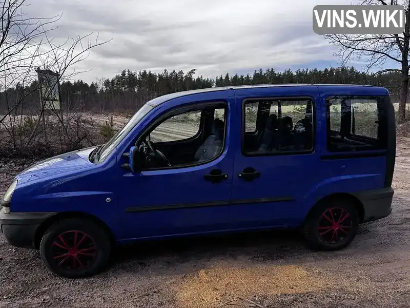 Мінівен Fiat Doblo 2002 1.6 л. Ручна / Механіка обл. Житомирська, Житомир - Фото 1/15