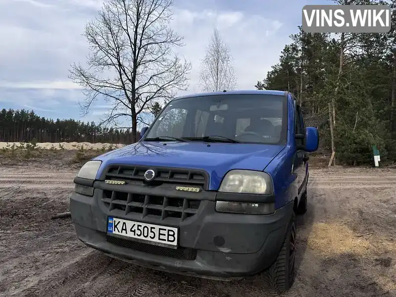 ZFA22300005130237 Fiat Doblo 2002 Мінівен 1.6 л. Фото 6