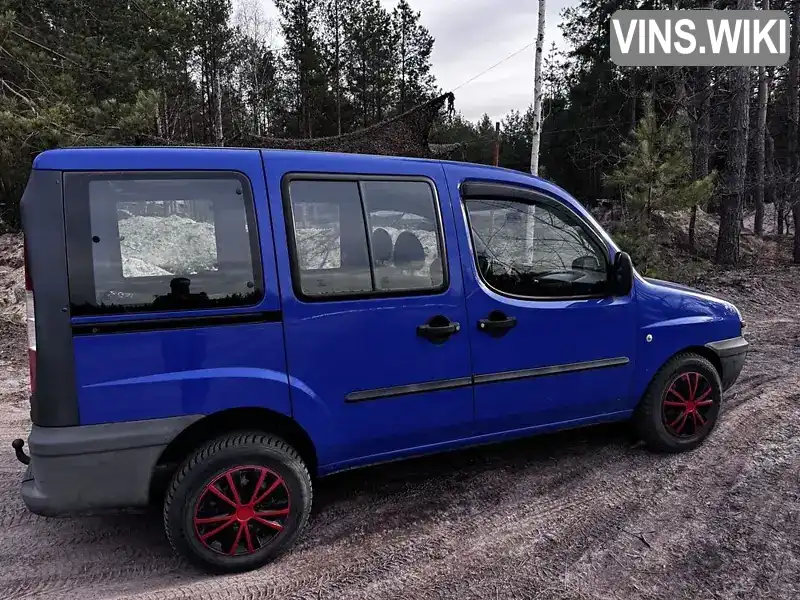 ZFA22300005130237 Fiat Doblo 2002 Мінівен 1.6 л. Фото 8