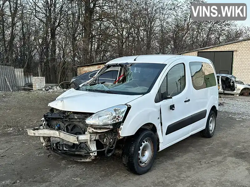 Мінівен Peugeot Partner 2013 1.56 л. Ручна / Механіка обл. Вінницька, Тульчин - Фото 1/21