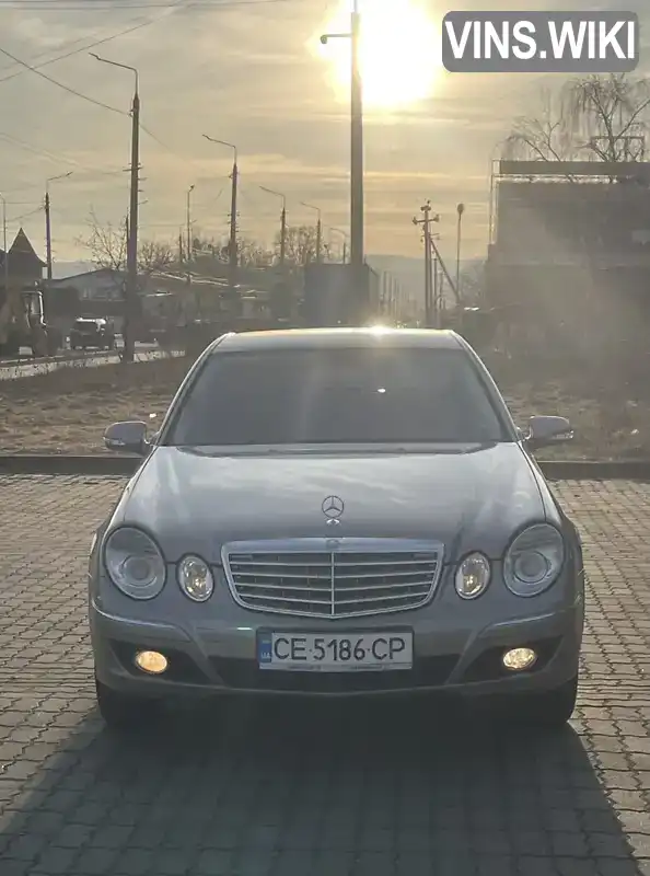 Седан Mercedes-Benz E-Class 2008 2.2 л. Автомат обл. Черновицкая, Бояне - Фото 1/21