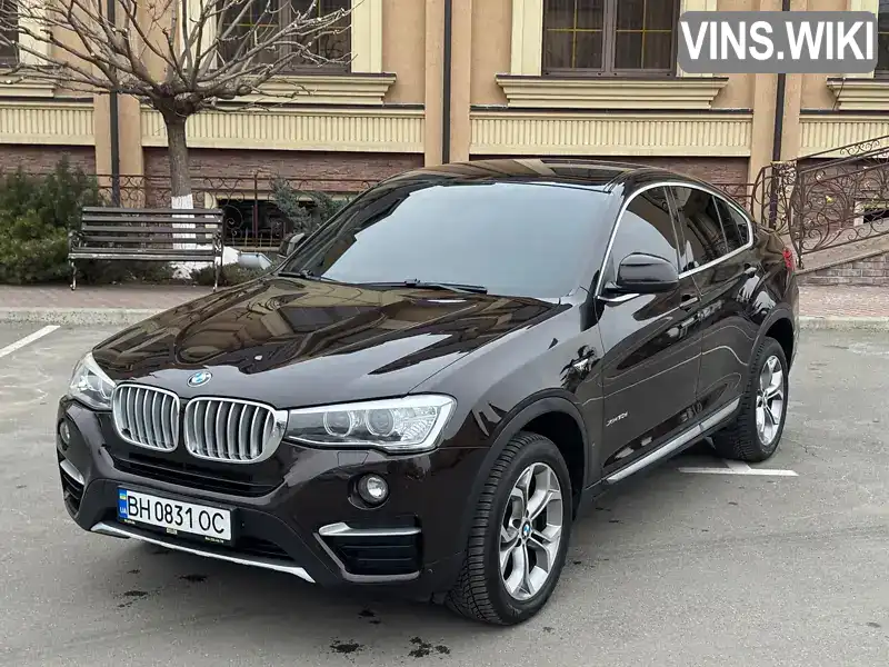 WBAXX310100E93178 BMW X4 2014 Позашляховик / Кросовер 2.99 л. Фото 1