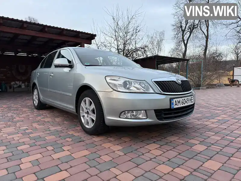 Ліфтбек Skoda Octavia 2009 1.4 л. Ручна / Механіка обл. Житомирська, Житомир - Фото 1/21