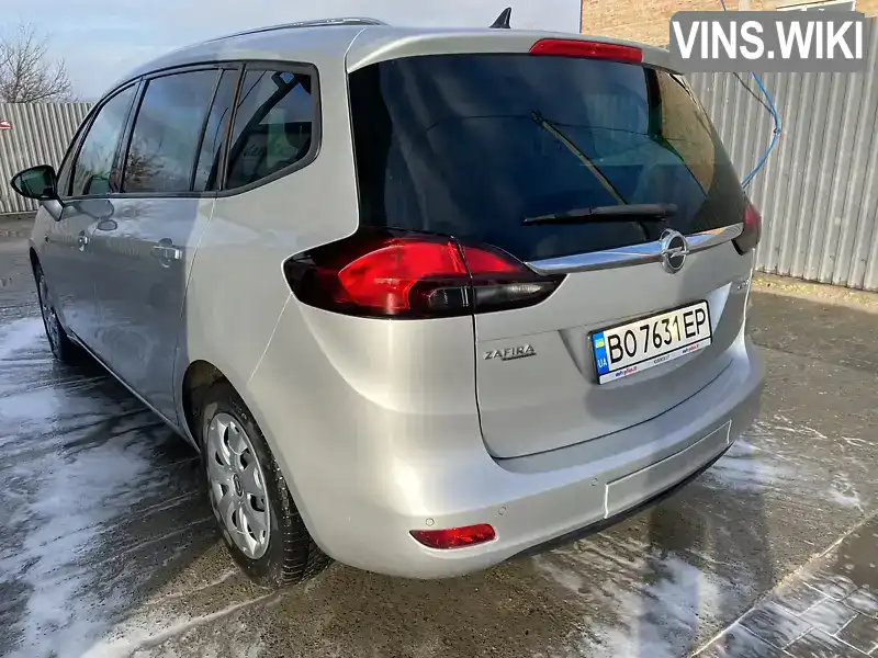 W0LPD9E3XG1110261 Opel Zafira 2016 Мінівен 1.6 л. Фото 7