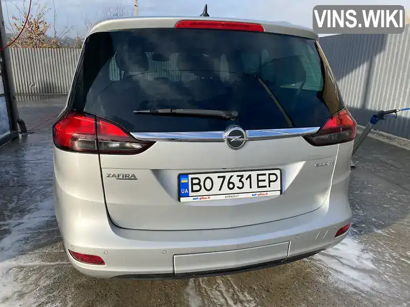 W0LPD9E3XG1110261 Opel Zafira 2016 Мінівен 1.6 л. Фото 8