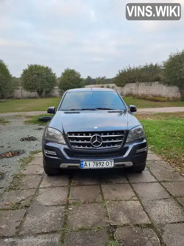 Внедорожник / Кроссовер Mercedes-Benz M-Class 2010 3 л. Типтроник обл. Винницкая, Козятин - Фото 1/16