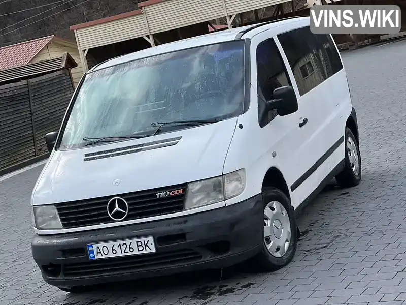 Минивэн Mercedes-Benz Vito 2003 2.15 л. Ручная / Механика обл. Закарпатская, Межгорье - Фото 1/13