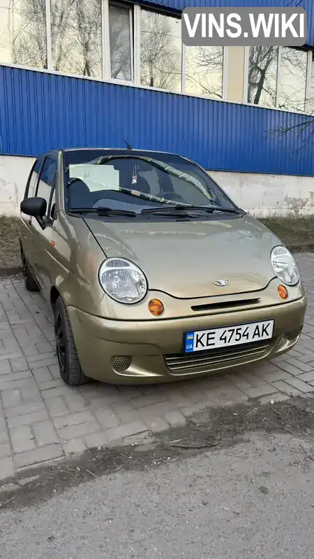 XWB4A11BVBA548938 Daewoo Matiz 2011 Хетчбек 0.8 л. Фото 1