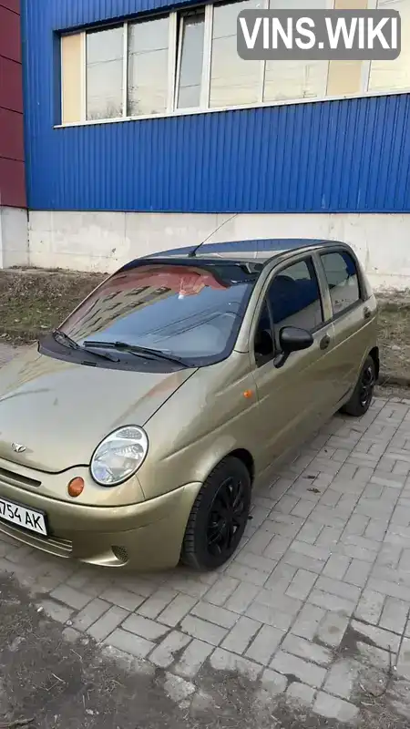 XWB4A11BVBA548938 Daewoo Matiz 2011 Хетчбек 0.8 л. Фото 8