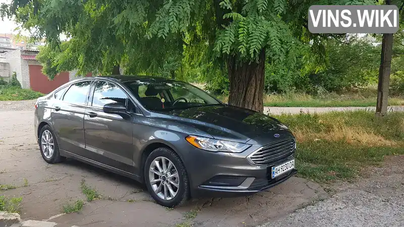 3FA6P0H70HR373516 Ford Fusion 2017 Седан 2.5 л. Фото 1