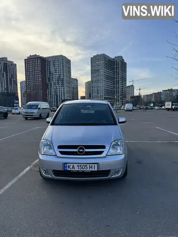 Микровэн Opel Meriva 2005 1.6 л. Ручная / Механика обл. Черкасская, Черкассы - Фото 1/21