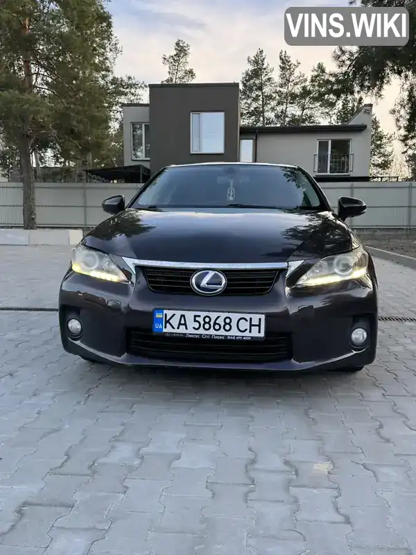 Хэтчбек Lexus CT 2011 null_content л. Автомат обл. Киевская, Киев - Фото 1/10