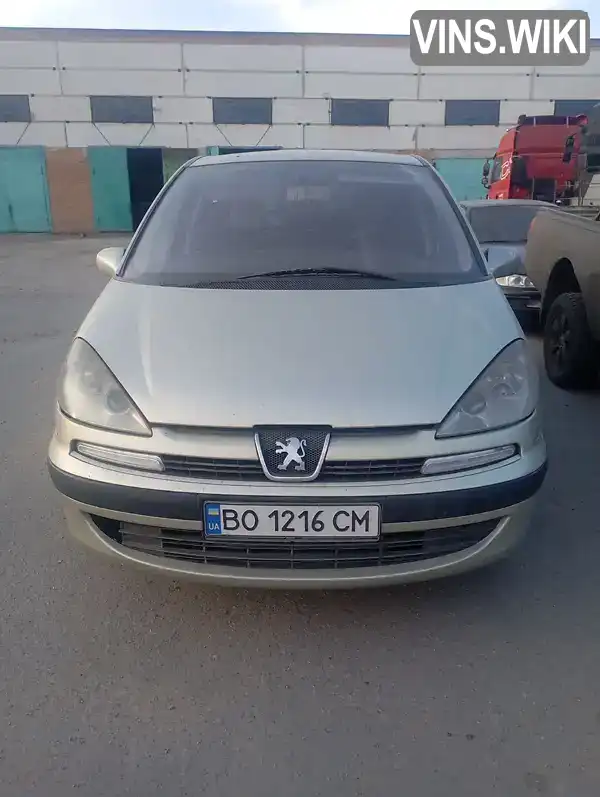 Мінівен Peugeot 807 2004 2 л. Автомат обл. Львівська, Львів - Фото 1/21