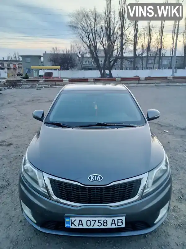 Седан Kia Rio 2012 1.59 л. Автомат обл. Київська, Київ - Фото 1/21