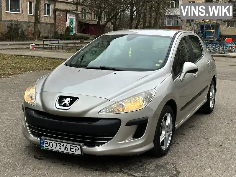 Хетчбек Peugeot 308 2008 1.56 л. Ручна / Механіка обл. Тернопільська, Тернопіль - Фото 1/21