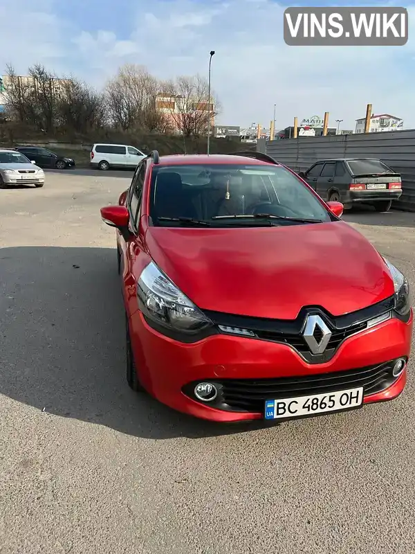 VF17R040H52532036 Renault Clio 2015 Універсал 1.46 л. Фото 2