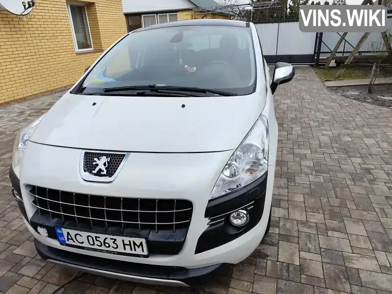 VF30U9HR8BS224943 Peugeot 3008 2011 Позашляховик / Кросовер 1.6 л. Фото 1