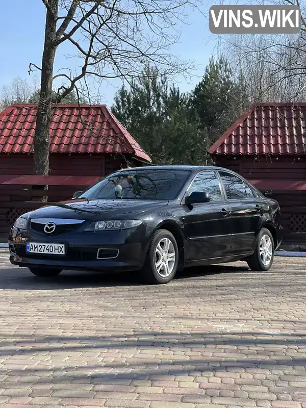 Лифтбек Mazda 6 2005 2.26 л. Ручная / Механика обл. Житомирская, Звягель - Фото 1/21