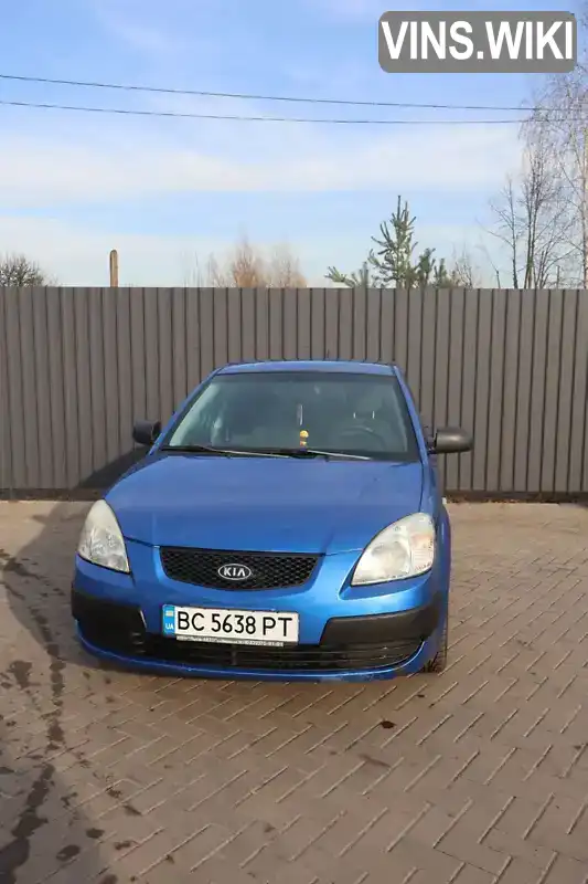 Седан Kia Rio 2008 1.4 л. Ручна / Механіка обл. Львівська, Червоноград - Фото 1/9