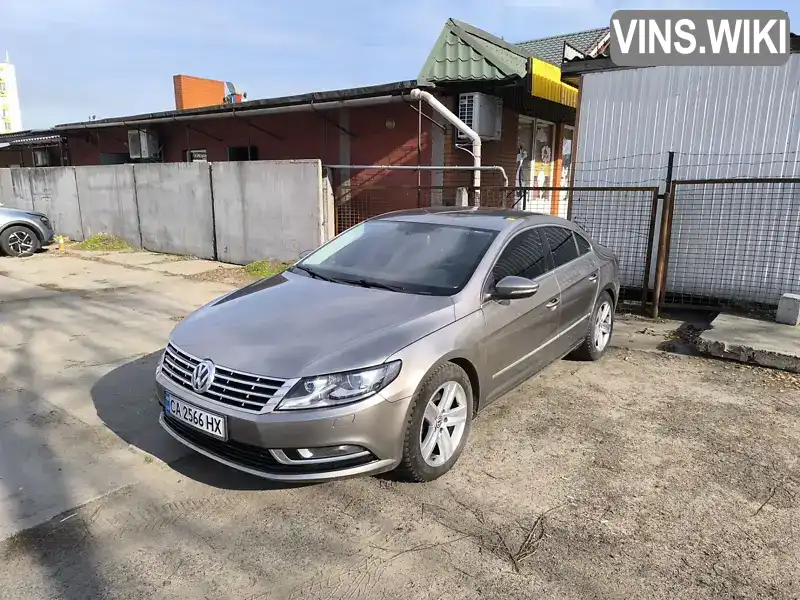 Купе Volkswagen CC / Passat CC 2012 1.98 л. Робот обл. Черкасская, Черкассы - Фото 1/6