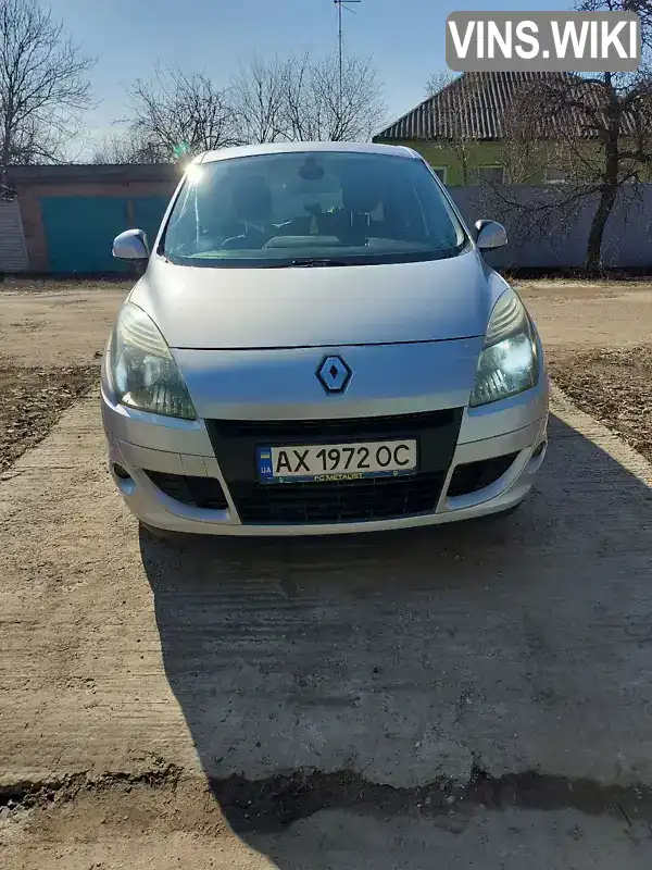 Мінівен Renault Scenic 2009 1.6 л. Ручна / Механіка обл. Харківська, Харків - Фото 1/21