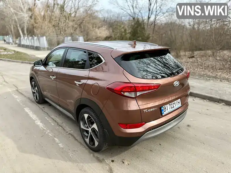 TMAJ3812HJJ564892 Hyundai Tucson 2017 Внедорожник / Кроссовер 1.59 л. Фото 2