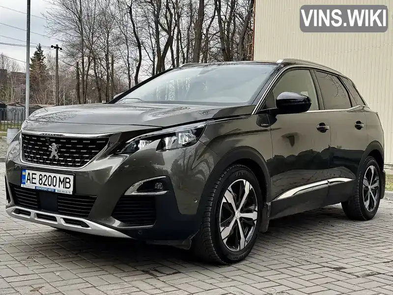 Позашляховик / Кросовер Peugeot 3008 2019 2 л. Автомат обл. Дніпропетровська, Дніпро (Дніпропетровськ) - Фото 1/21