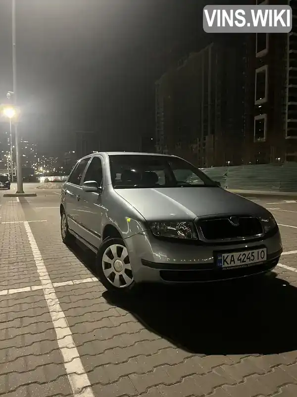 Хетчбек Skoda Fabia 2003 1.39 л. Ручна / Механіка обл. Київська, Київ - Фото 1/19