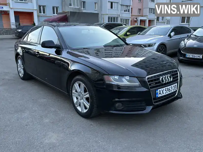 Седан Audi A4 2010 2 л. Автомат обл. Харківська, Харків - Фото 1/21