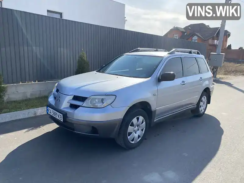 Позашляховик / Кросовер Mitsubishi Outlander 2008 2 л. Ручна / Механіка обл. Київська, Київ - Фото 1/4