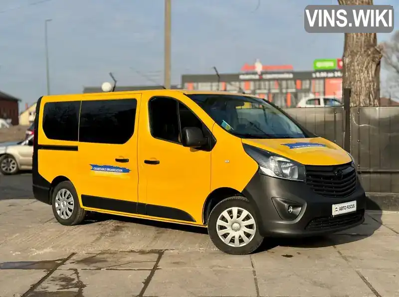 W0L2F7103GV610684 Opel Vivaro 2016 Мінівен 1.6 л. Фото 1