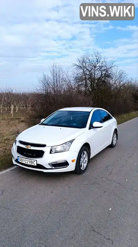 Седан Chevrolet Cruze 2015 1.36 л. Автомат обл. Вінницька, Вінниця - Фото 1/21