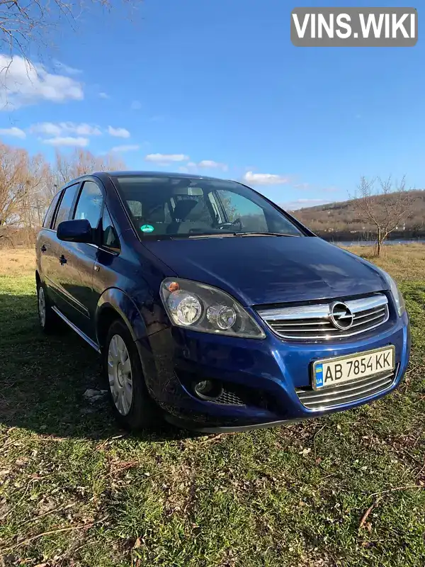 W0L0AHM75B2089784 Opel Zafira 2011 Мінівен 1.6 л. Фото 1