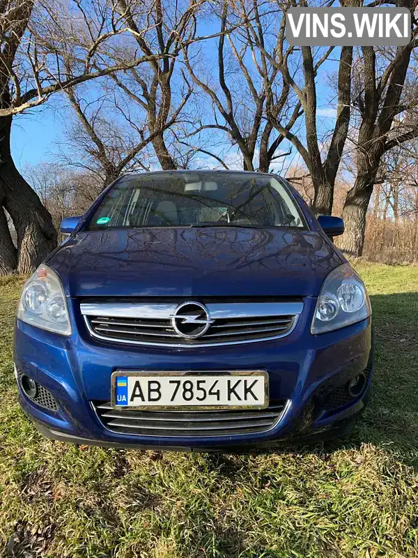 W0L0AHM75B2089784 Opel Zafira 2011 Мінівен 1.6 л. Фото 2