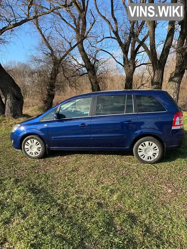 W0L0AHM75B2089784 Opel Zafira 2011 Мінівен 1.6 л. Фото 7