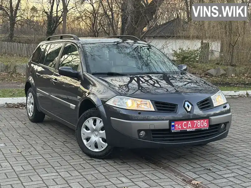 VF1KM1R0H38375478 Renault Megane 2007 Универсал 1.6 л. Фото 5