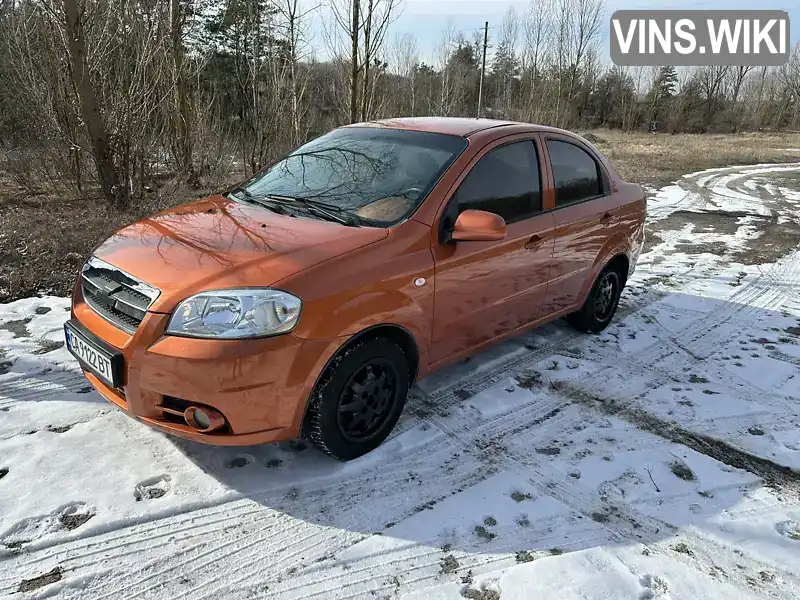 Седан Chevrolet Aveo 2007 1.5 л. обл. Черкасская, Черкассы - Фото 1/11