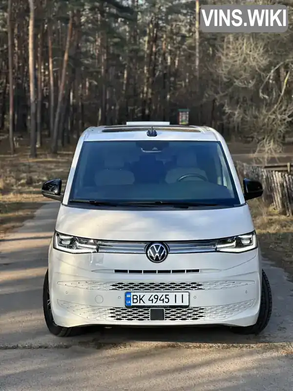 Мінівен Volkswagen Multivan 2022 1.97 л. Автомат обл. Волинська, Ковель - Фото 1/21