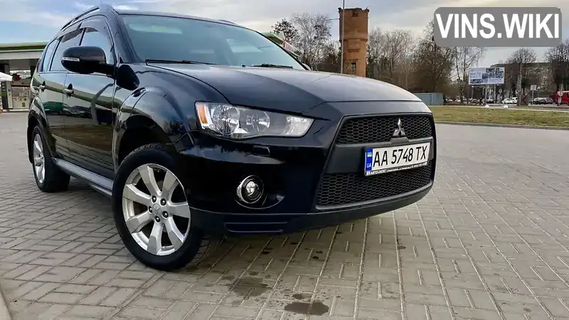 Позашляховик / Кросовер Mitsubishi Outlander 2010 2.4 л. Ручна / Механіка обл. Київська, Київ - Фото 1/21