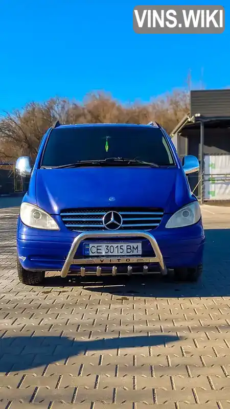 Мінівен Mercedes-Benz Vito 2004 2.2 л. Ручна / Механіка обл. Чернівецька, Чернівці - Фото 1/15