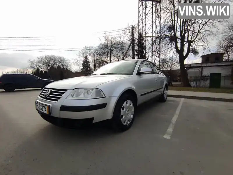 Седан Volkswagen Passat 2004 1.6 л. Ручная / Механика обл. Житомирская, Звягель - Фото 1/21