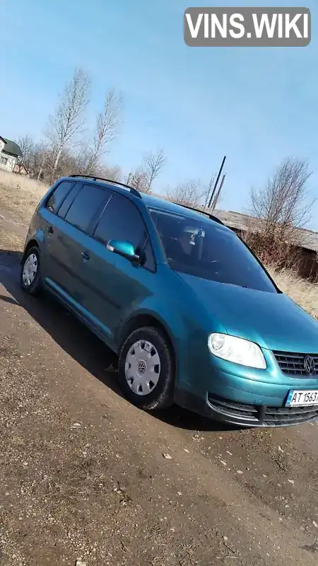 Мінівен Volkswagen Touran 2003 1.6 л. Ручна / Механіка обл. Івано-Франківська, Івано-Франківськ - Фото 1/17