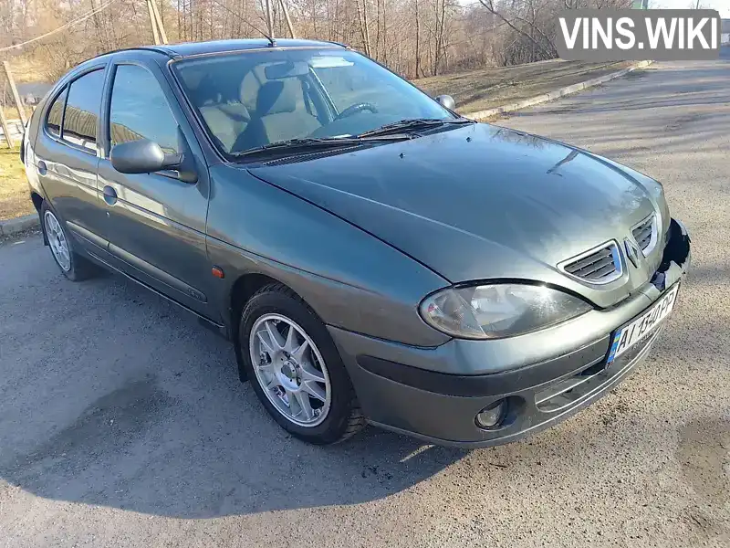 Хетчбек Renault Megane 2000 1.6 л. Ручна / Механіка обл. Київська, Біла Церква - Фото 1/21